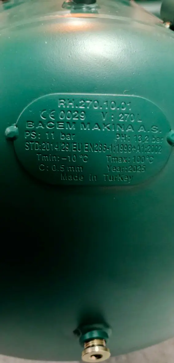 Ресивер 270л вид 4